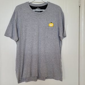 Pokémon Psyduck Pocket Short Sleeve T-shirt, Large, Gray